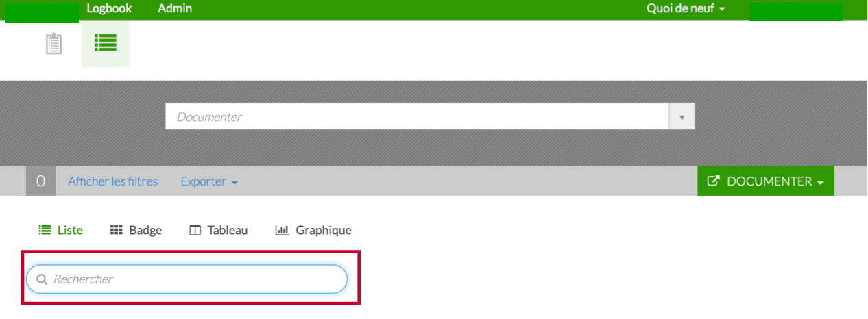 logic plateforme recherche